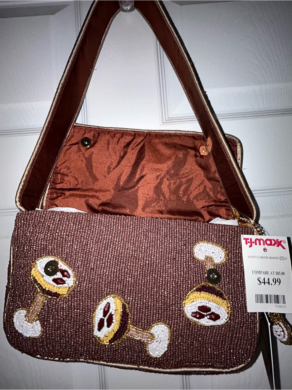 TJ Maxx beaded espresso martini purse - Picture 12 of 15